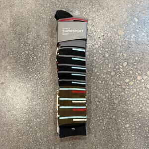 Alpine Design 2 Pack Snow Sport Sock NWT New Skiing Men’s Large 8-12.5